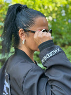 Nero-Bomber – Schwarze Oversize Bomberjacke